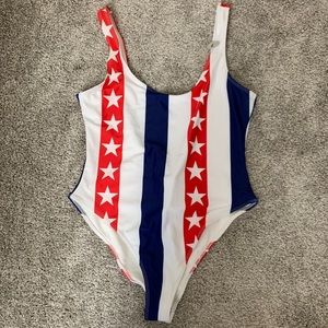 One piece swimsuits, perfect for 4th of July!
